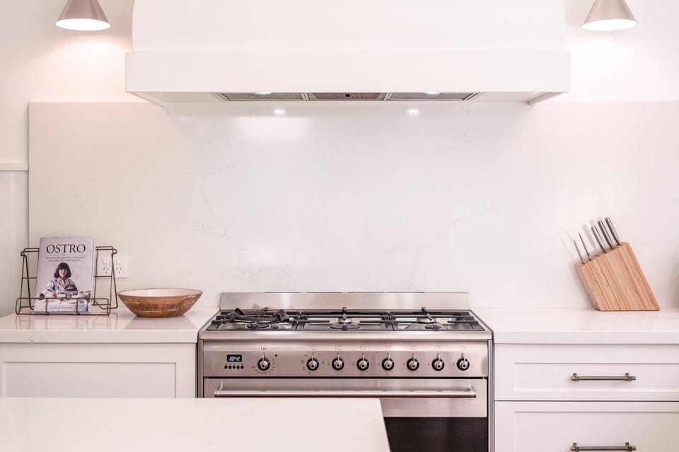 Stove and Bench