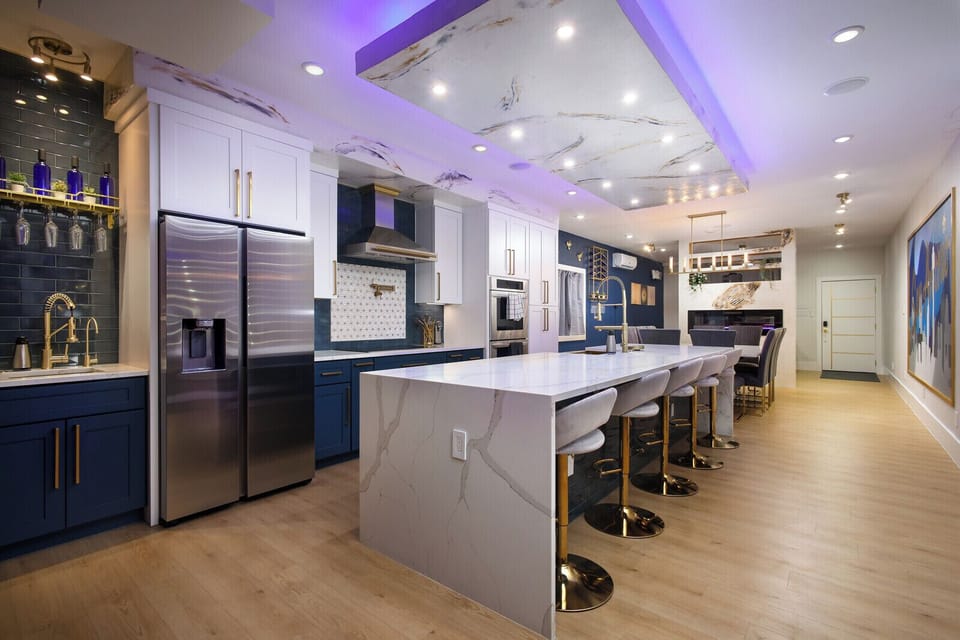 The best kitchen of any San Antonio rental, fully equipped and stylish decor. 