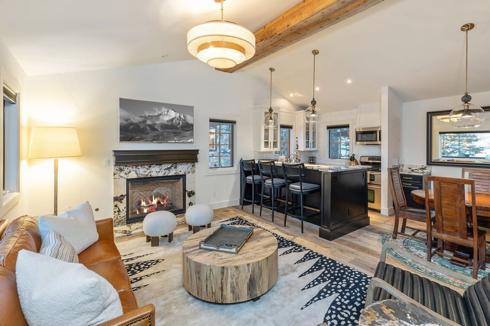 Living Room and Kitchen area