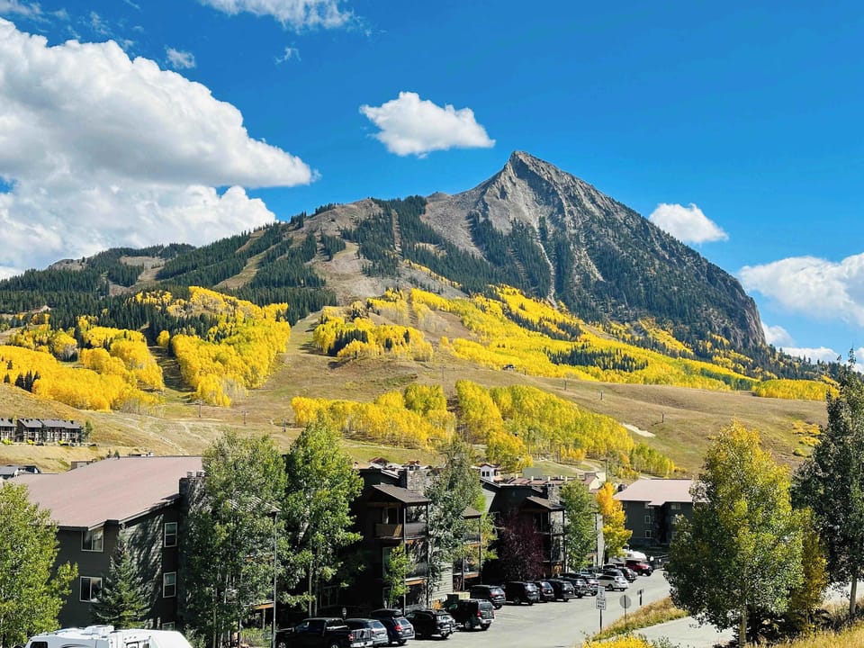 View of Mt CB from condo