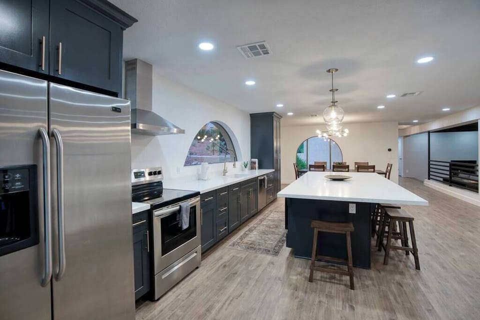 Culinary command center. Expansive island and premium appliances for effortless entertaining.