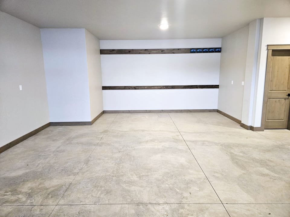 Floor, Flooring, Indoors, Basement, Room