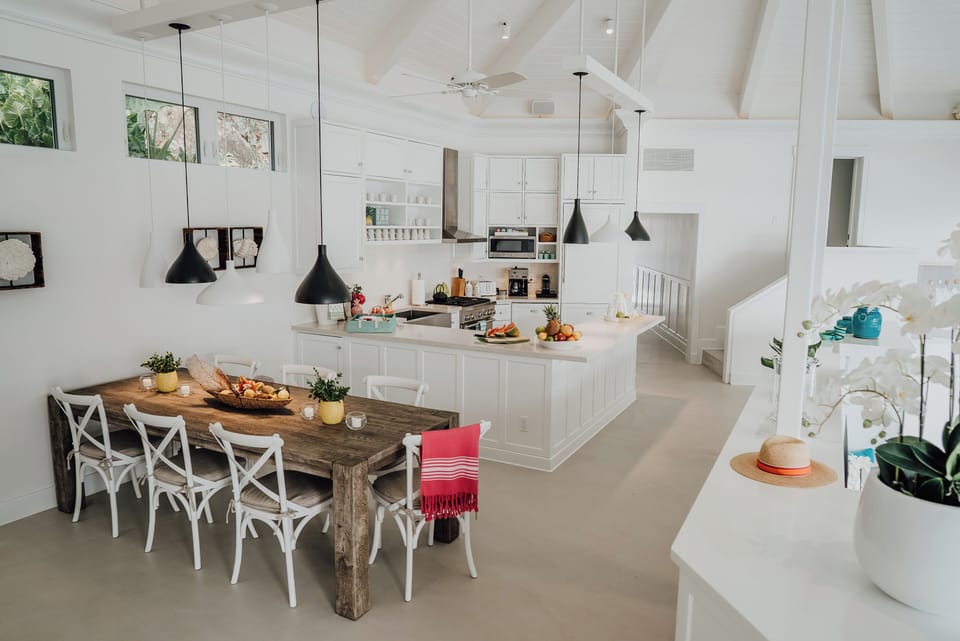 Open Concept Dining and Kitchen