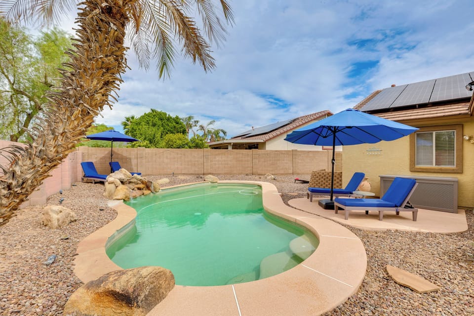 Surprise Vacation Rental | 4BR | 2BA | 1,640 Sq Ft | Step-Free Access