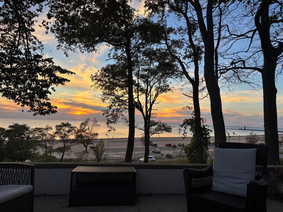 Amazing sunset views from the patio every night! 