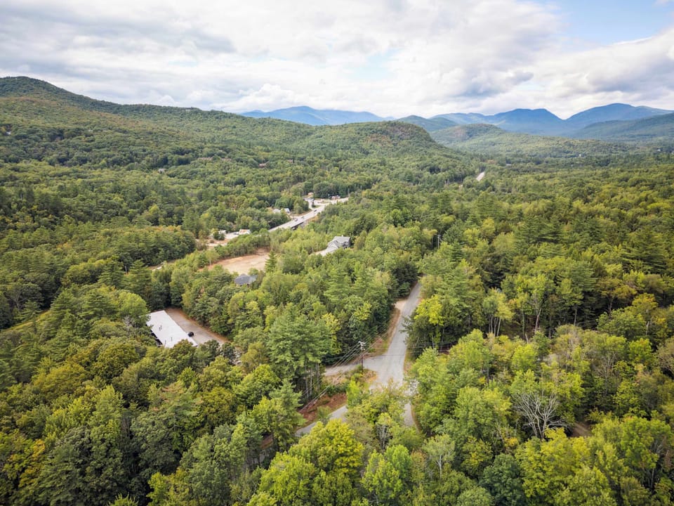 Aerial view of the Mittenwald Lodge!