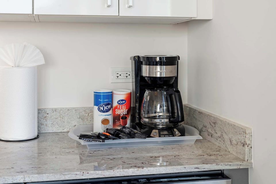Coffee brewing nook