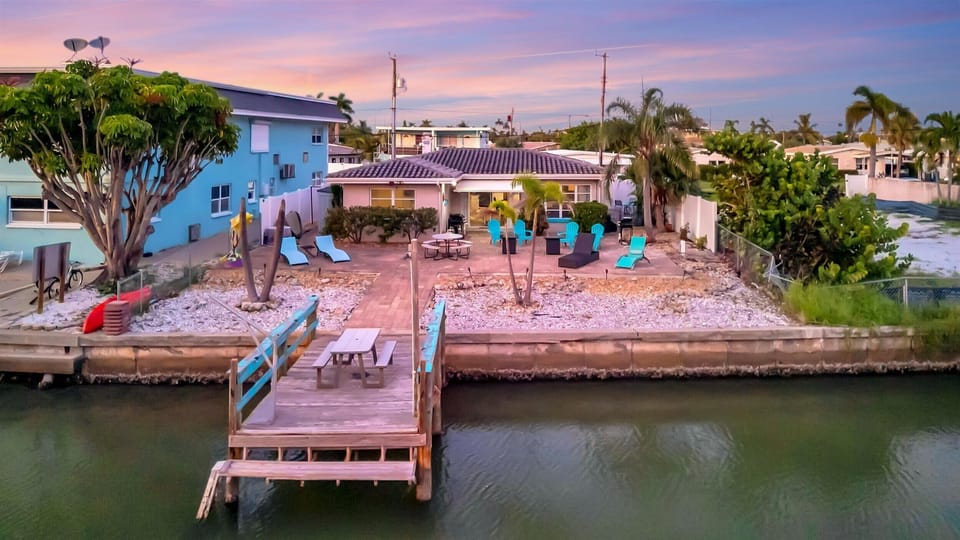 Where sunsets and s'mores meet the water