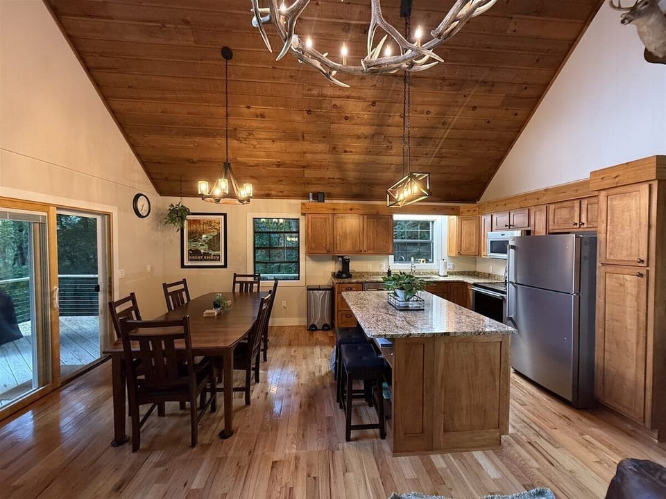 Kitchen Bar is great for a work station if you must: