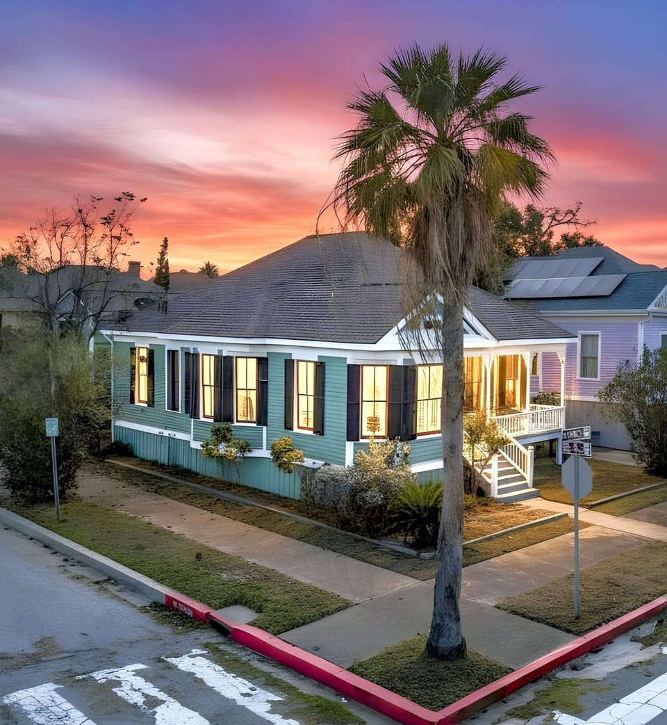 Featured in Galveston Monthly Magazine 03/26 - historic charm & modern comfort!