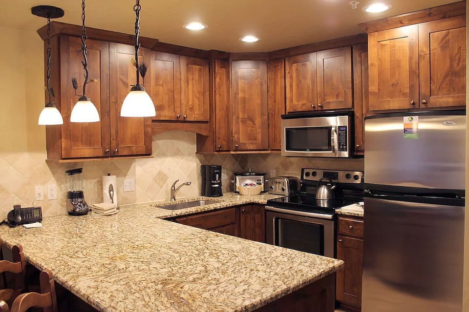 We have a fully-equipped kitchen to enjoy.