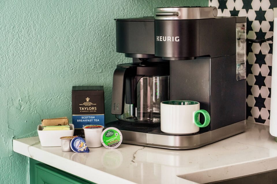 Create the perfect spot to unwind and enjoy your favorite brew with a cozy and stylish coffee corner that adds warmth to your home.