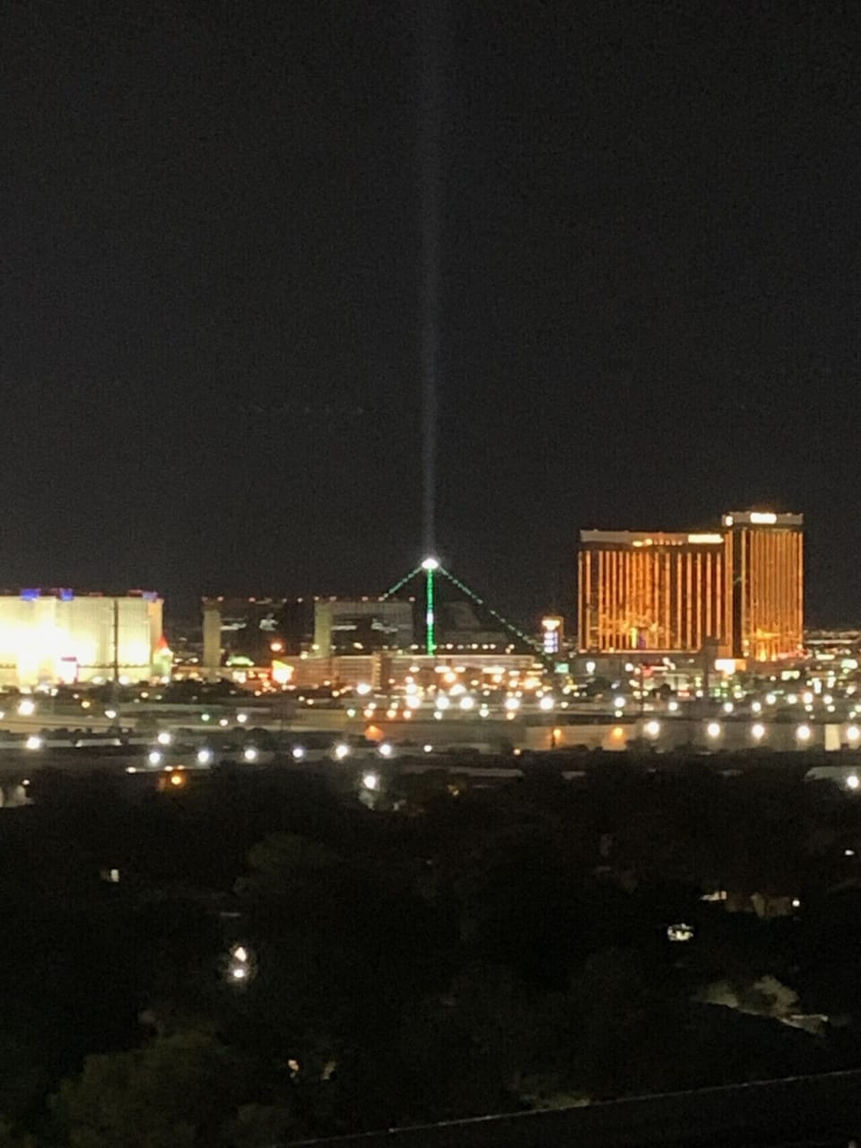 Mandalay Bay night view