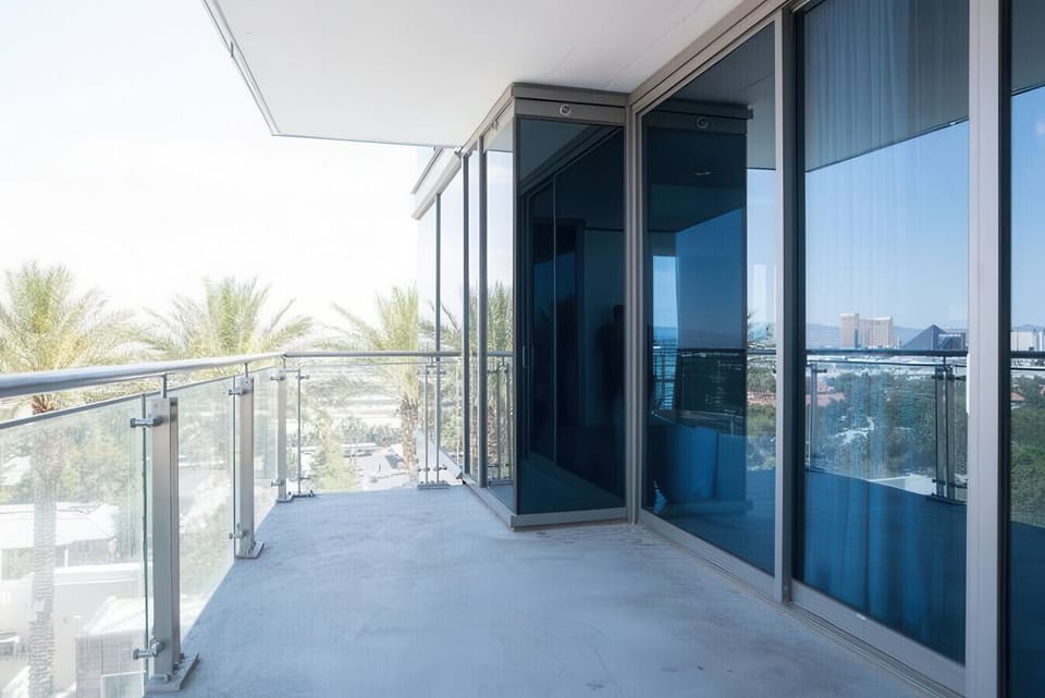 Skyline balcony views
