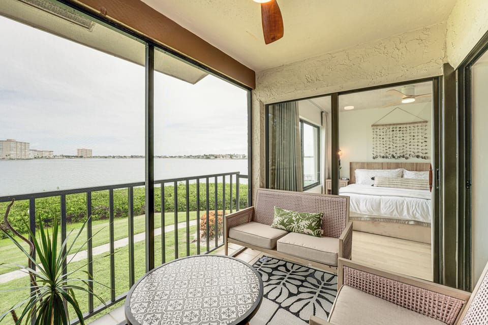 Screened Balcony | Blackstone Electric Griddle