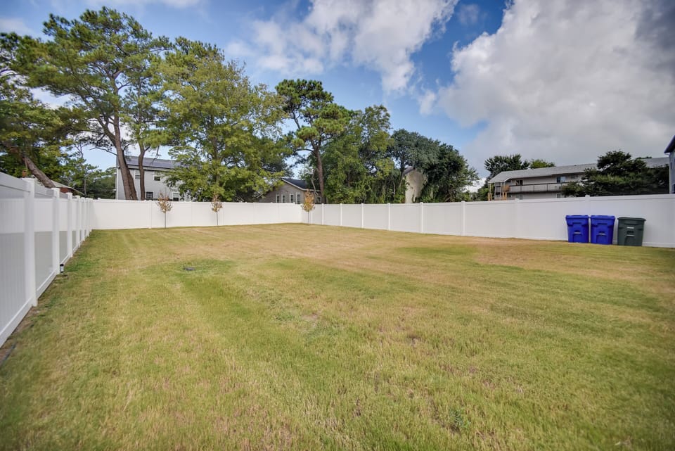 Fenced Backyard
