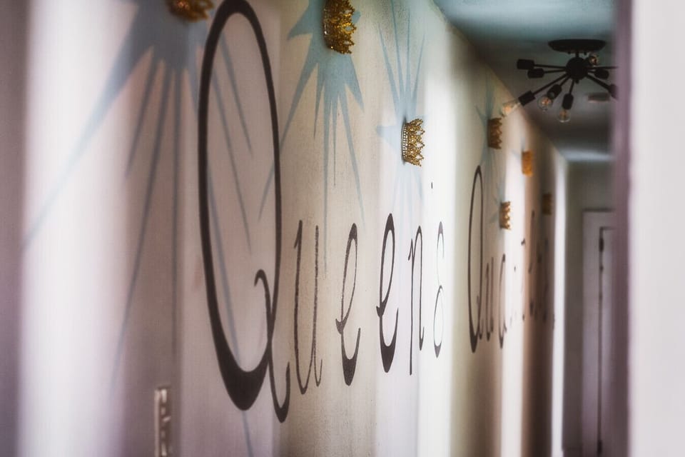 Featured in Charlotte Magazine: our Wesley Heights retreat, thoughtfully designed by Laura Roach, blends bold style, comfort, and character in every detail.