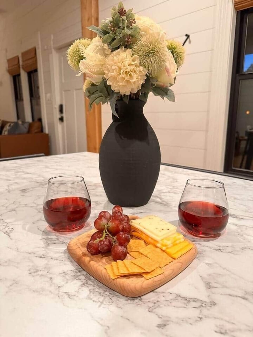 We enjoy offering our guests a bottle of wine if it is something you enjoy.