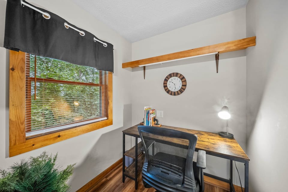 Desk in the Double Bedroom