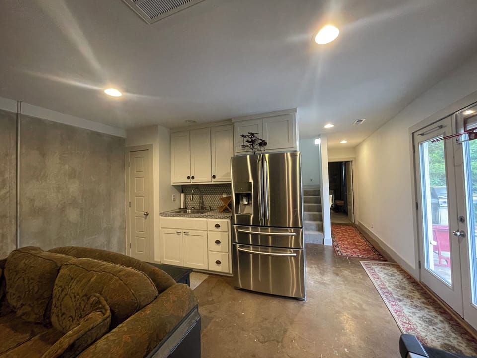 Kitchenette in flex space