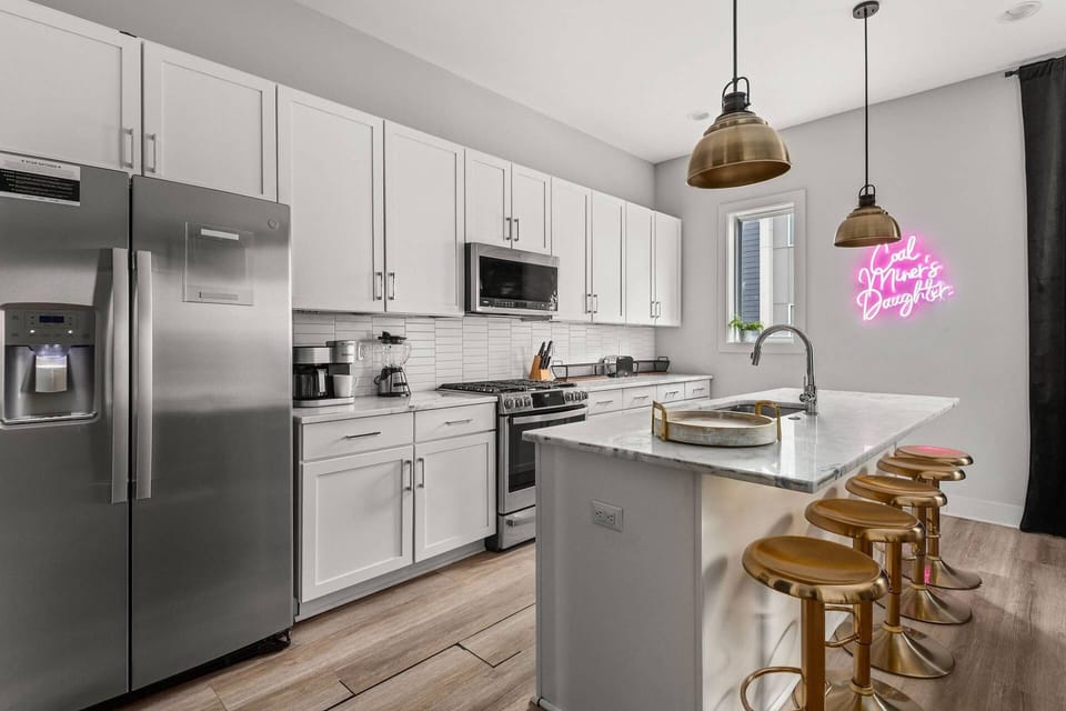Modern Nashville kitchen with sleek design and functional layout