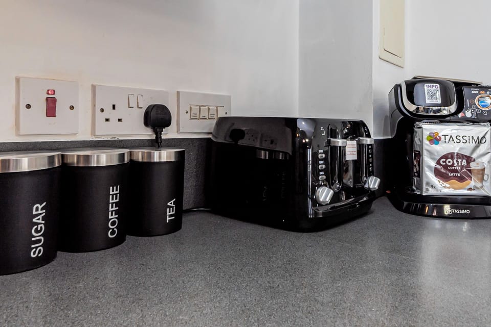 Fresh coffee and warm toast, right at home.