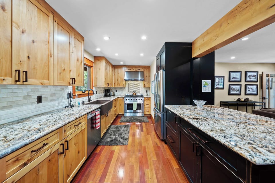 Prepare your favorite meals in the full kitchen