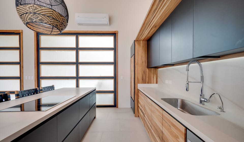Modern kitchen  at Reserva de Golf 74
