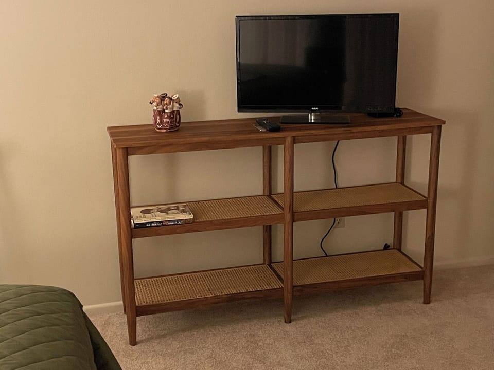 Guest Bedroom Television with Apple TV