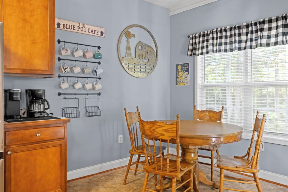 Where morning plans are made over warm mugs and good company.