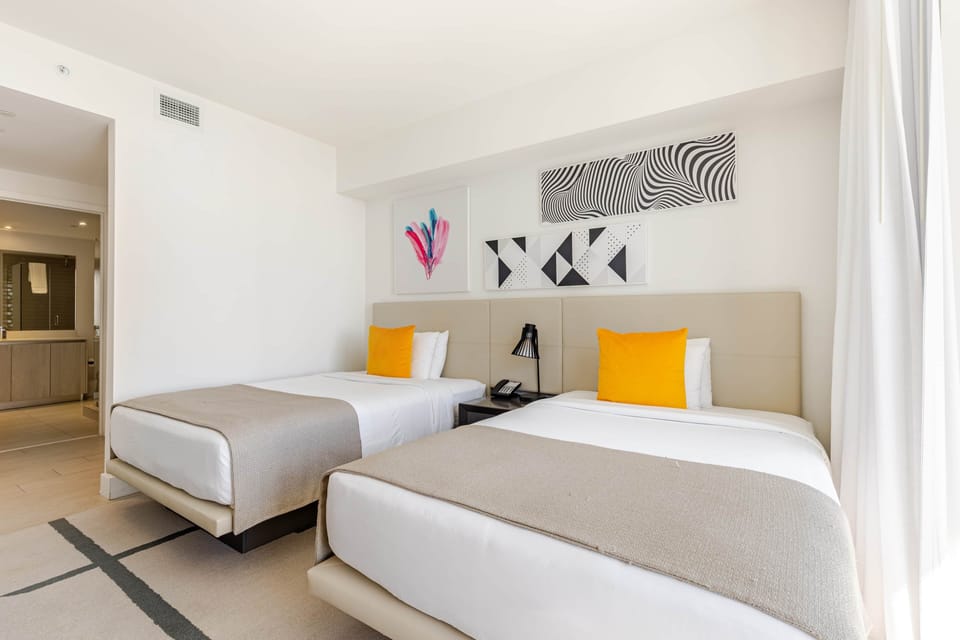 New second bedroom in suite