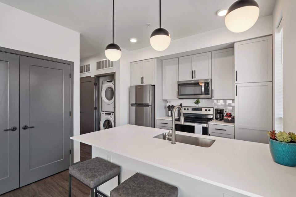 Fully equipped kitchen