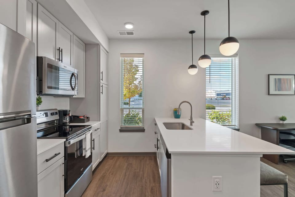 Fully equipped kitchen