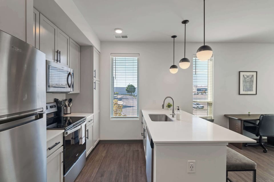 Fully equipped kitchen