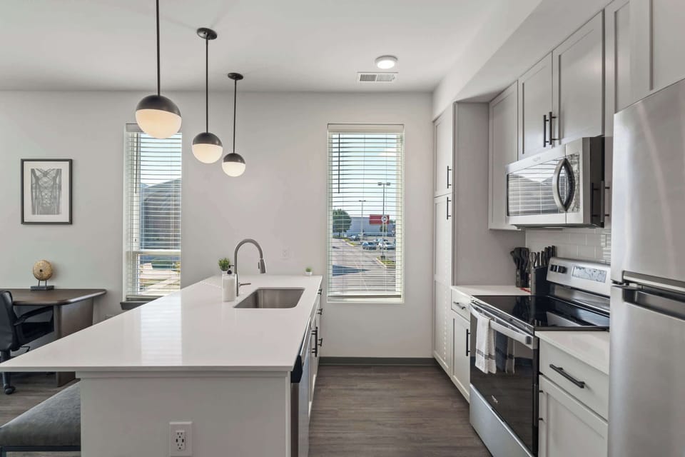 Fully equipped kitchen