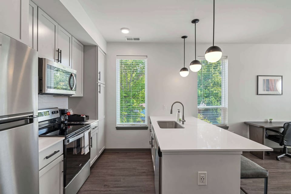 Fully equipped kitchen