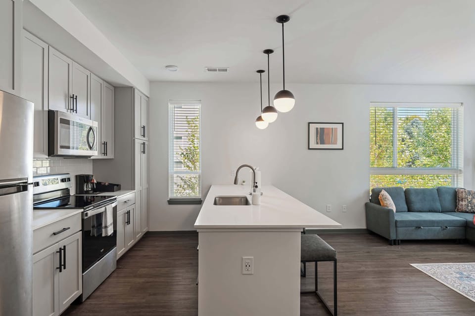 Fully equipped kitchen