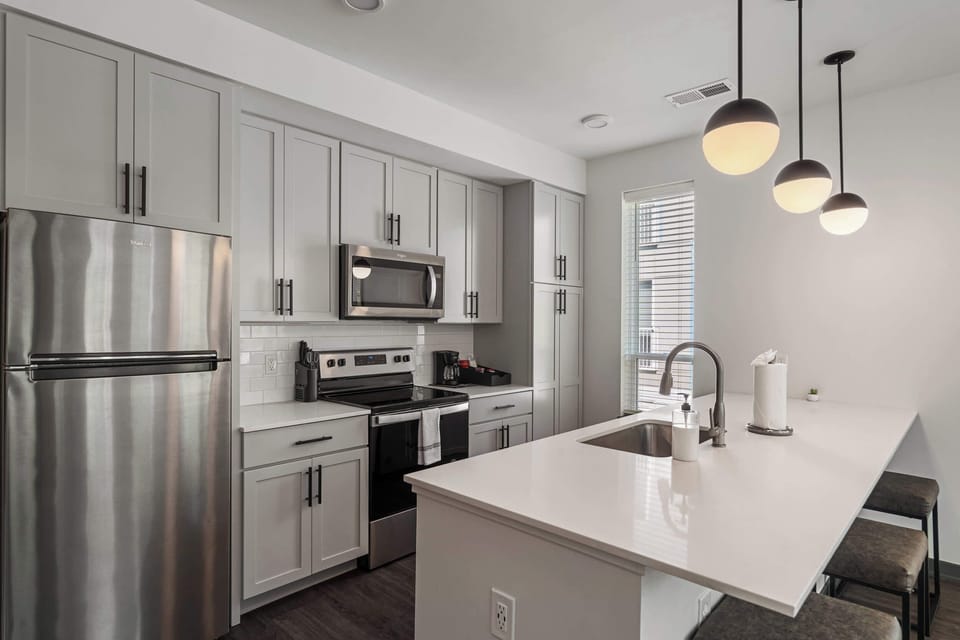 Fully equipped kitchen