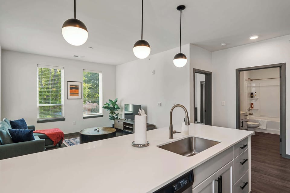 Kitchen and dining area