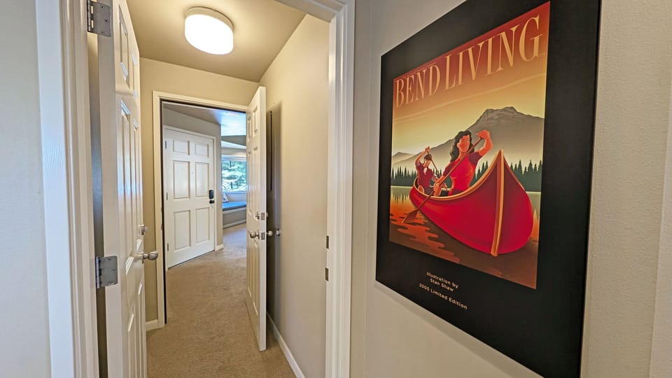 Off the hall is also the lock off bedroom