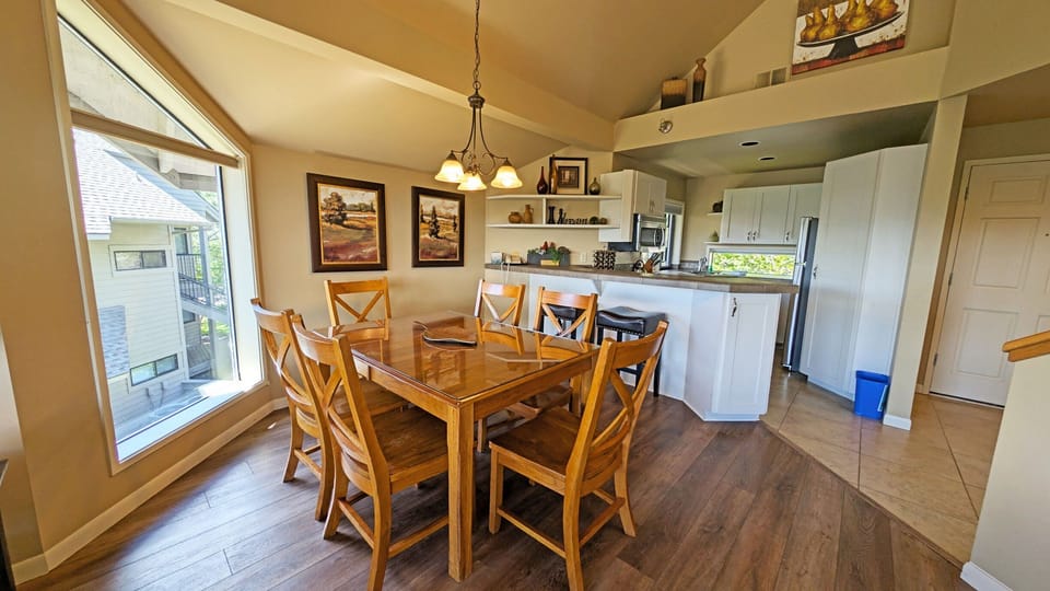 Just off the entry is the Kitchen