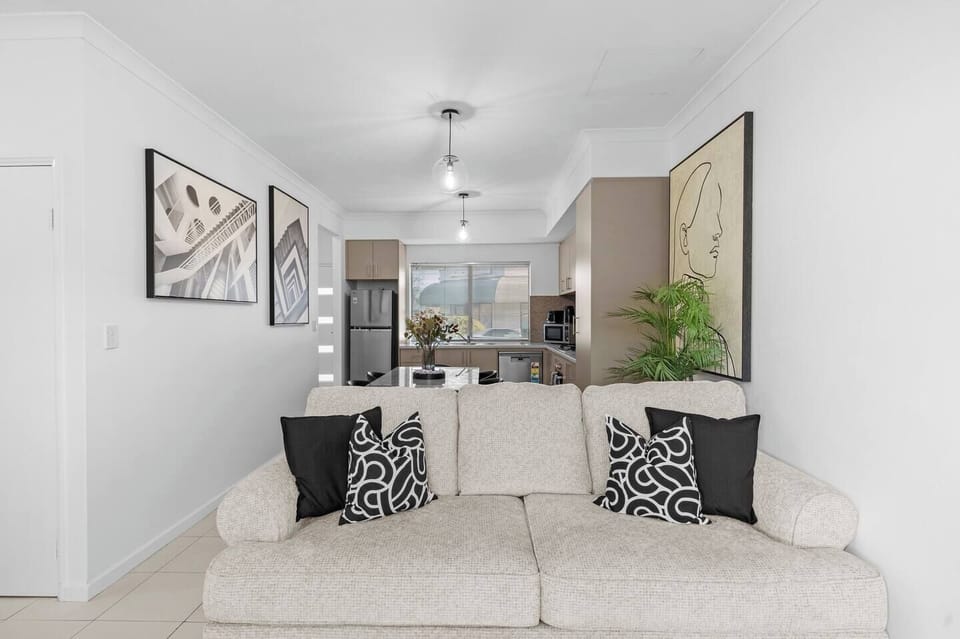 Open plan living area with space for the whole family.