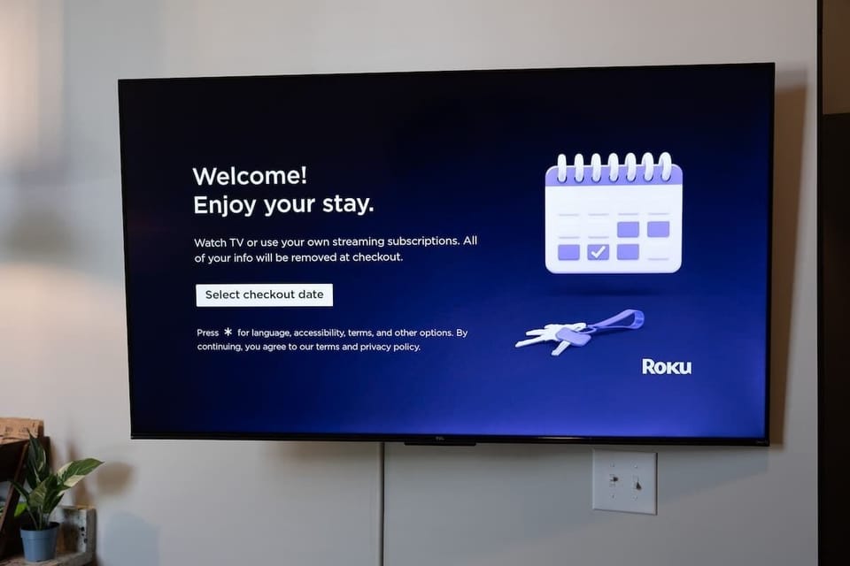 A device for watching a variety of programs and entertainment, offering visual and audio content.