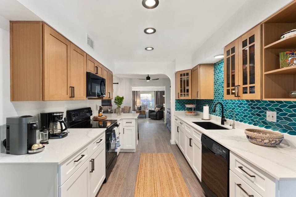 Time to cook in the newly remodeled kitchen!