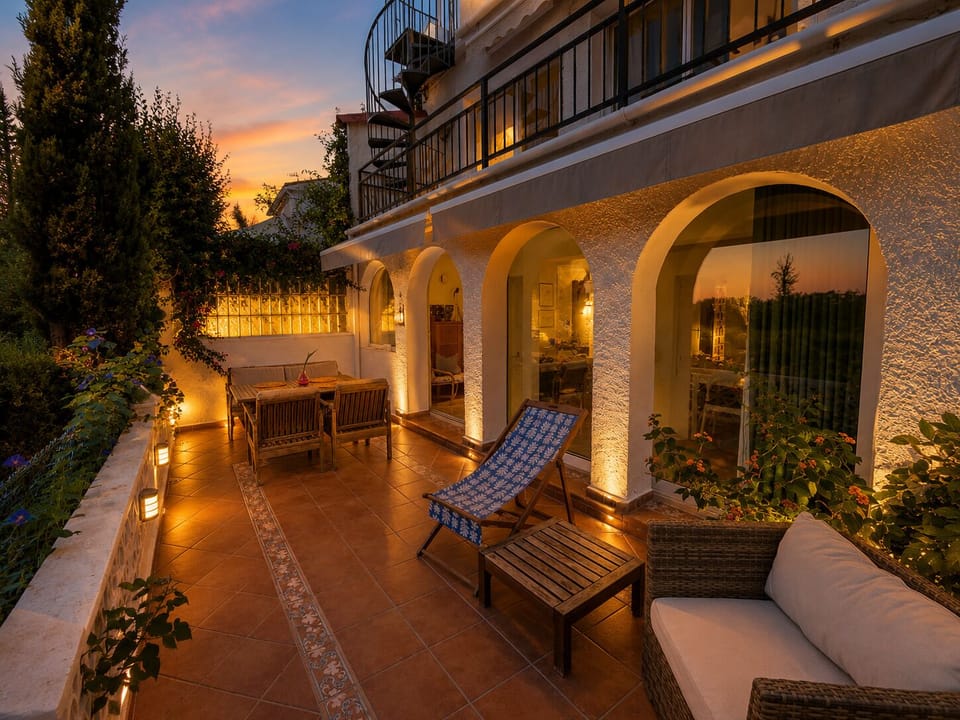 Atardecer terraza