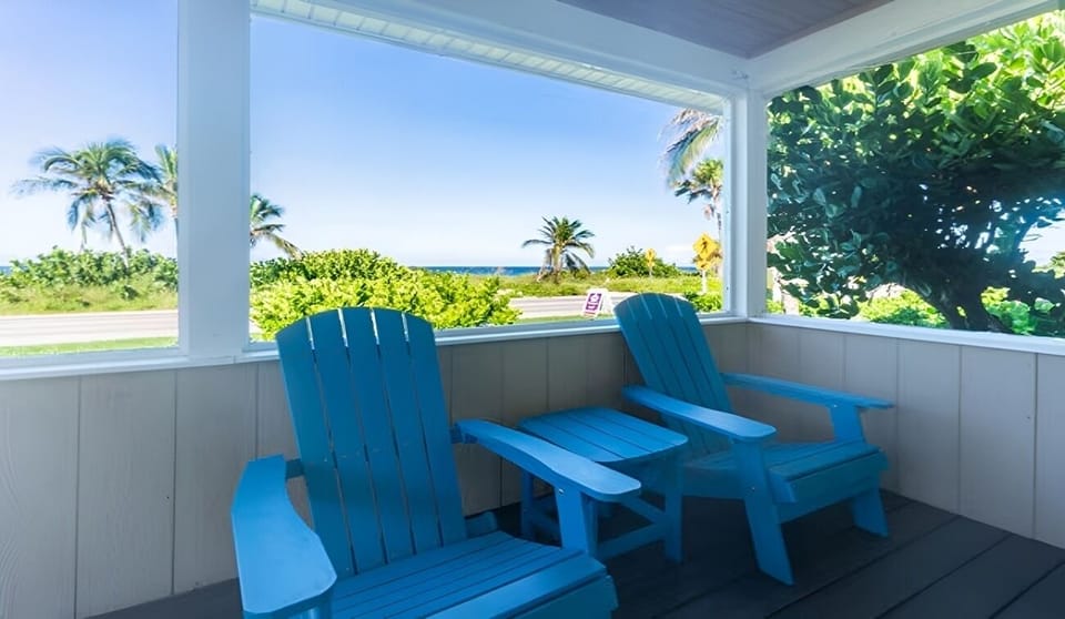Lounge in Adirondack chairs with ocean breezes and sunshine.