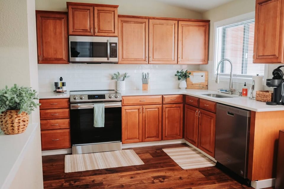 Our lovely kitchen will make you feel at home