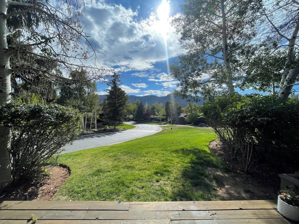 Views off Deck to the Ski Resort/Mtns
