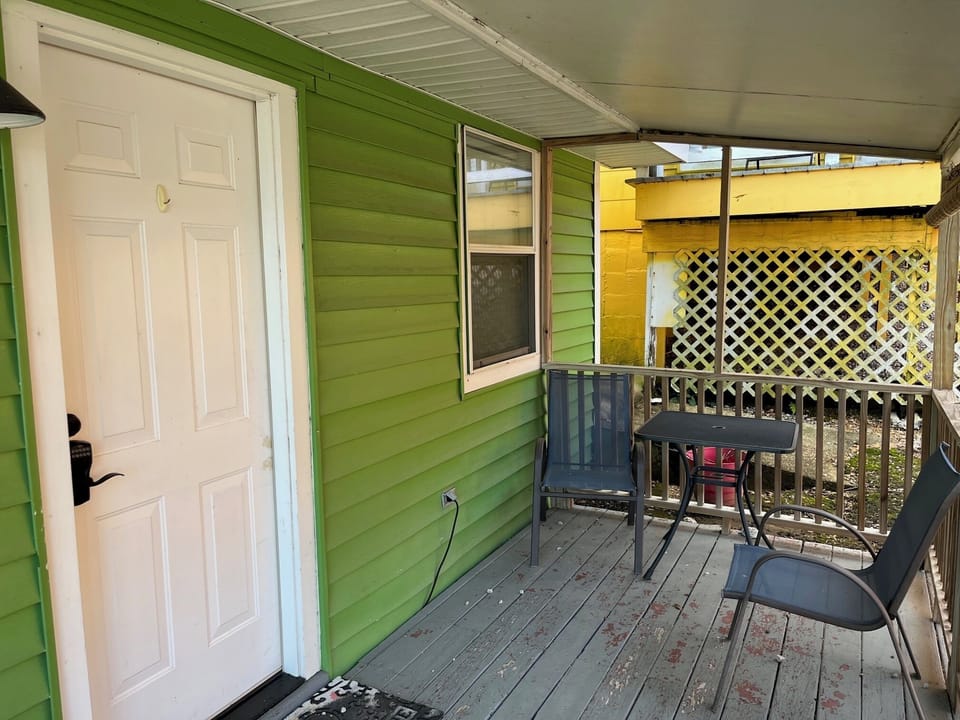 Spoonbill Porch.