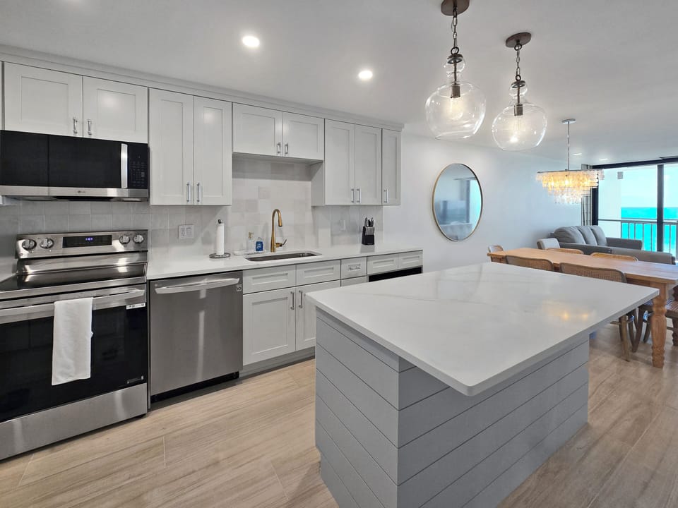 Open-Concept Brand New Kitchen